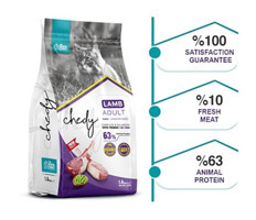 Chedy Super Premium Kuzu Etli Yetişkin Kuru Kedi Maması 5 kg