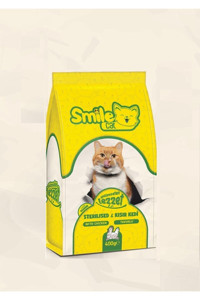 Smile Tavuklu Kısırlaştırılmış Tahıllı Yetişkin Kuru Kedi Maması 400 gr