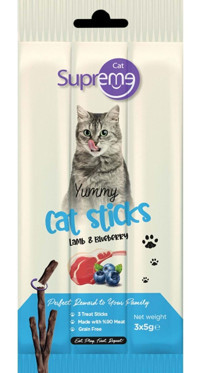Supreme Sticks Kuzulu Kedi Ödül Maması 15 gr