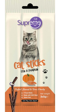 Supreme Sticks Ton Balıklı Kedi Ödül Maması 15 gr