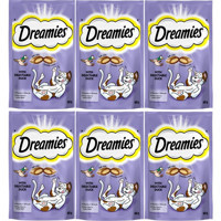 Dreamies Pouch Ördekli Tahılsız Yetişkin Kedi Ödül Maması 6x60 gr