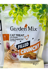 Garden Mix Tavuklu Tahıllı Yetişkin Kedi Ödül Maması 60 gr