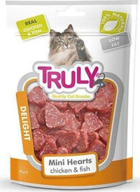 Truly Balıklı-Tavuklu Yetişkin Kedi Ödül Maması 50 gr