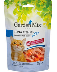 Garden Mix Ton Balıklı Tahılsız Yetişkin Kedi Ödül Maması 4x60 gr