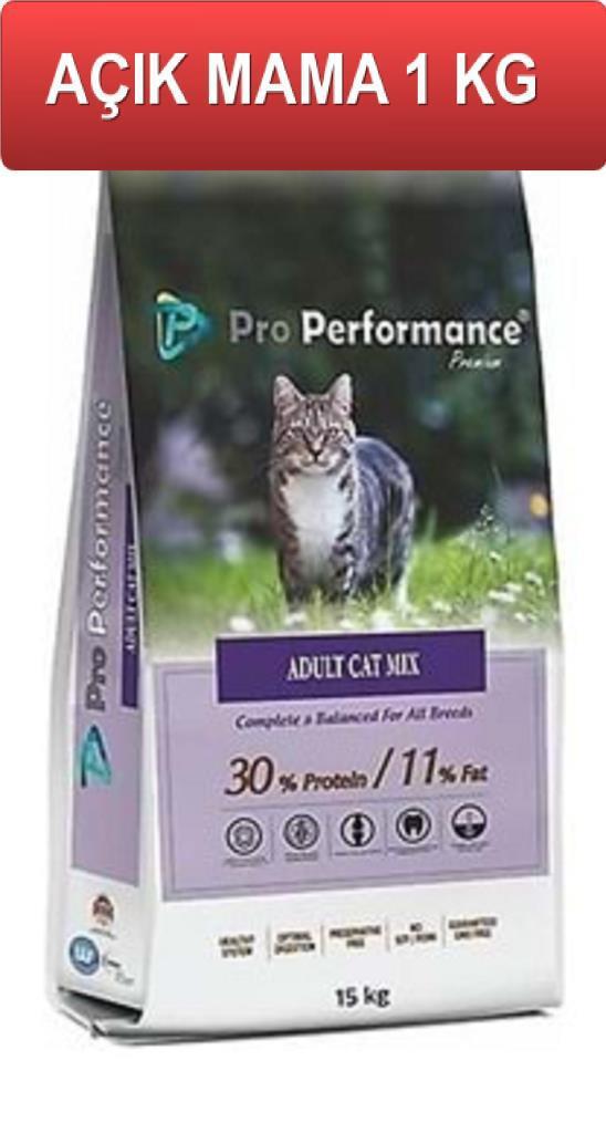 Pro Performance Mix Karışık Yetişkin Kuru Kedi Maması 1 kg