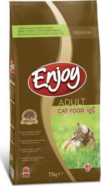 Enjoy Tavuklu Tahıllı Yetişkin Kuru Kedi Maması 16 kg