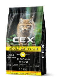 Cex Tavuklu Yetişkin Kuru Kedi Maması 15 kg