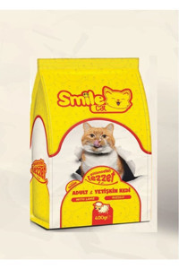 Smile Kuzu Etli Tahıllı Yetişkin Kuru Kedi Maması 400 gr