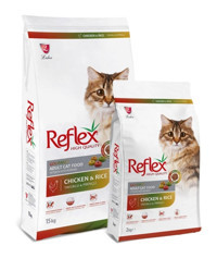 Reflex Gourmet Pirinç-Tavuklu Yetişkin Kuru Kedi Maması 15 kg