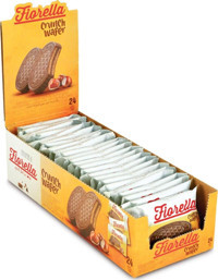 Fıorella Crunch Çikolatalı Çikolatalı Gofret 24x20 gr