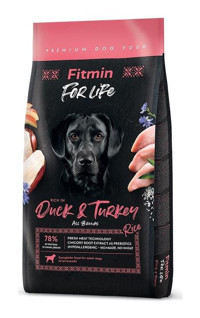 Fitmin For Life Hindili-Ördekli Tüm Irklar Yetişkin Kuru Köpek Maması 2.5 kg