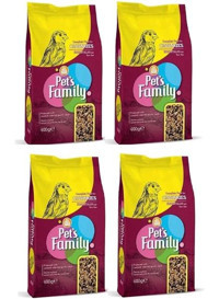 Pet's Family Kabuklu Karışık Kanarya Yemi 4x400 gr
