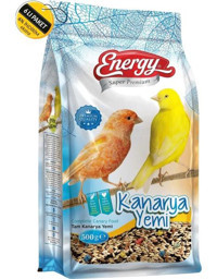 Pet Food Energy Kabuklu Sade Vitaminli Yetişkin Kanarya Yemi 6x500 gr