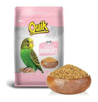 Quik Kabuklu Sade Vitaminli Yavru Muhabbet Kuşu Yemi 3x400 gr