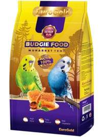 Eurogold Kabuklu Ballı Vitaminli Yetişkin Muhabbet Kuşu Yemi 2x500 gr