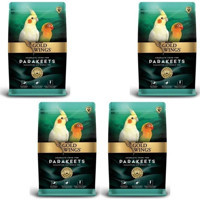 Gold Wings Kabuklu Karışık Vitaminli Yavru Paraket Yemi 4x1 kg