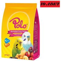 Polo Kabuklu Meyveli Muhabbet Kuşu Yemi 10x400 gr