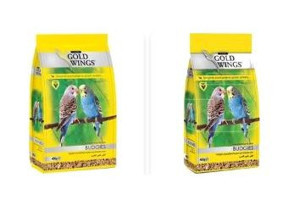 Gold Wings Kabuksuz Muhabbet Kuşu Yemi 2x400 gr