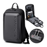 Arctic Hunter B00451 15.6 inç Oxford Kumaş Su Geçirmez Sırt Laptop Çantası Siyah