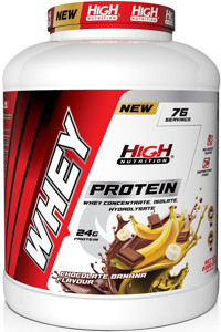 High Nutrition Çikolatalı-Muzlu Whey Protein Tozu 2.28 kg