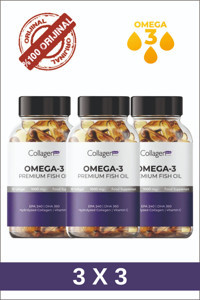Collagen Forte Platinum Premium Fish Oil Omega 3 Kapsül 3x30 Adet