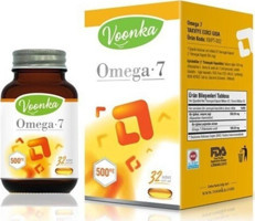 Voonka Omega 7 Omega 3 Kapsül 500 mg 32 Adet