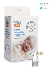 Baby Plus Yedek Uç Burun Aspiratörü Şeffaf