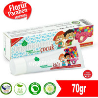 Organicadent Organik Florürsüz Çocuk Diş Macunu 2x50 ml