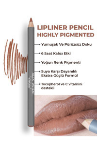 Alix Avien 06 Suya Dayanıklı İnce Uçlu Mat Dudak Kalemi Soft Brown