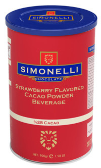 Simonelli Strawberry Kutu Sıcak Çikolata 900 gr