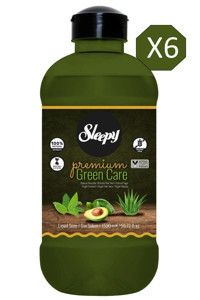 Sleepy Premium Green Care Serisi Alkolsüz 6'lı Sıvı Sabun 1.5 lt