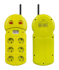Vea Ve-970B 6'lı Soket Kablosuz 1.5 m Akım Korumalı Priz