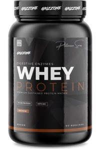 Grizzone Grizzy Pro Browni Aromalı Whey Protein Tozu 900 gr
