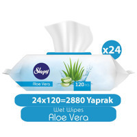 Sleepy Aloe Vera 120 Yaprak 24'lü Islak Mendil