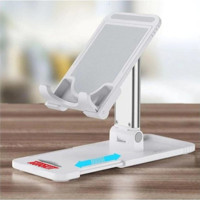Autokit Ayarlanabilir Ayaklı Masa-Masa Üstü Tablet Standı Beyaz