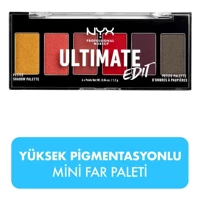 Nyx Professional Makeup Ultimate Edit Petite Toz Mat Sedefli Far Paleti