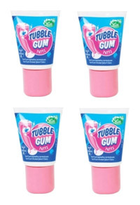 Lutti Tubble Gum Karışık Meyveli Sakız 4 Adet