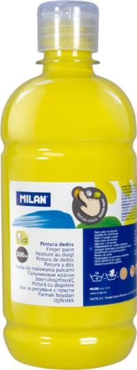 Milan 31620 500 ml Sarı Parmak Boyası