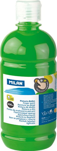Milan 31660 500 ml Yeşil Parmak Boyası