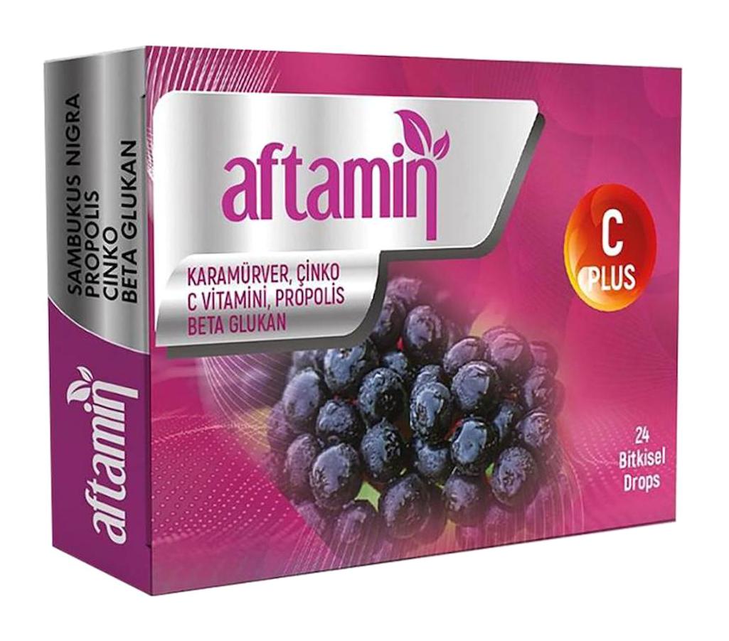 Aftamin Karamürver 24 Adet Pastil
