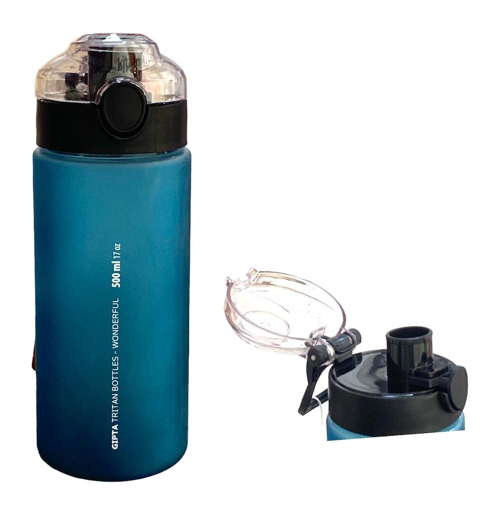 Gıpta Wonderful Sablaj Mavi Tritan Spor Matara 500 ml