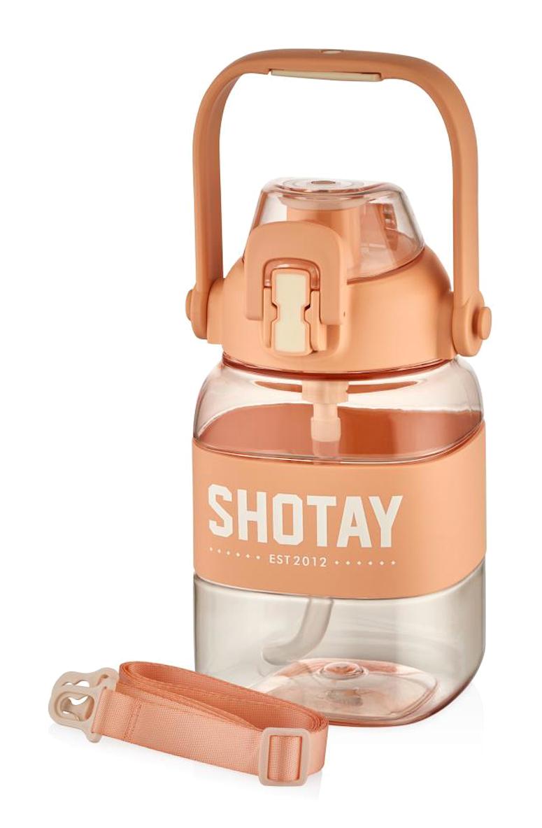 Shotay Ribbon Grib Pipetli Somon Tritan Okul Çocuk Matara 1 lt