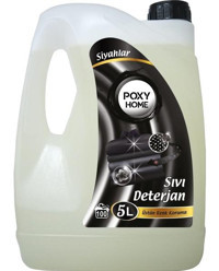 Poxy Siyahlar İçin 100 Yıkama Sıvı Deterjan 5 lt