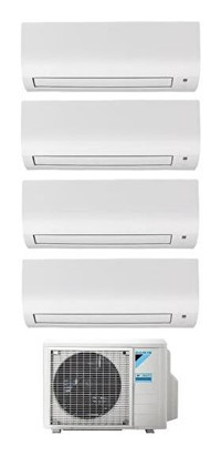 Daikin 5Mxm90 9+12+12+18 9000 Btu A++ R32 Multi Inverter Multi Split Split Klima