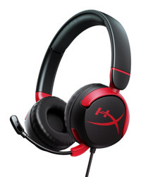 Hyperx Cloud Mini 7.1 3.5 mm Mikrofonlu Kablolu Kulak Üstü Oyuncu Kulaklığı Kırmızı-Siyah