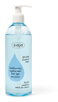 Ziaja Alkolsüz Kuru Ciltler Su Bazlı Yüz Temizleme Suyu 390 ml