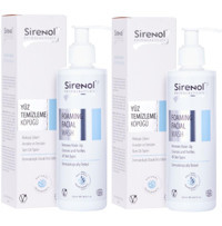 Sirenol Alkolsüz Tüm Ciltler Su Bazlı Yüz Temizleme Köpüğü 2x250 ml
