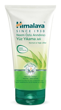 Himalaya Alkolsüz Yağlı ve Hassas Ciltler Su Bazlı Yüz Yıkama Jeli 150 ml