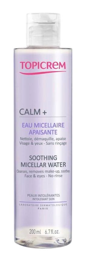 Topicrem CALM + Alkolsüz Hassas Ciltler Su Bazlı Yüz Temizleme Suyu 200 ml