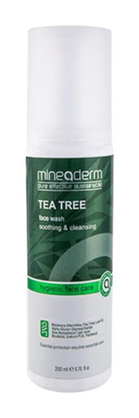 Mineaderm Tea Tree Tüm Ciltler Su Bazlı Yüz Temizleme Jeli 200 ml